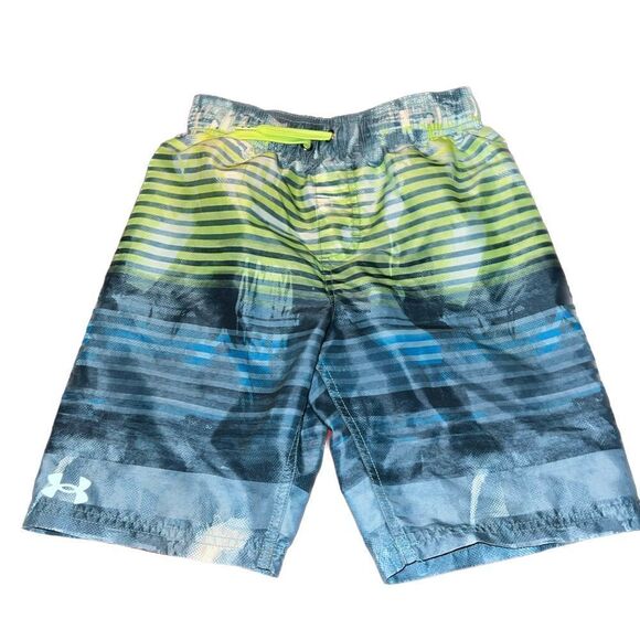 Boys Under Armour Swim Trunks Size YMD - Picture 1 of 3
